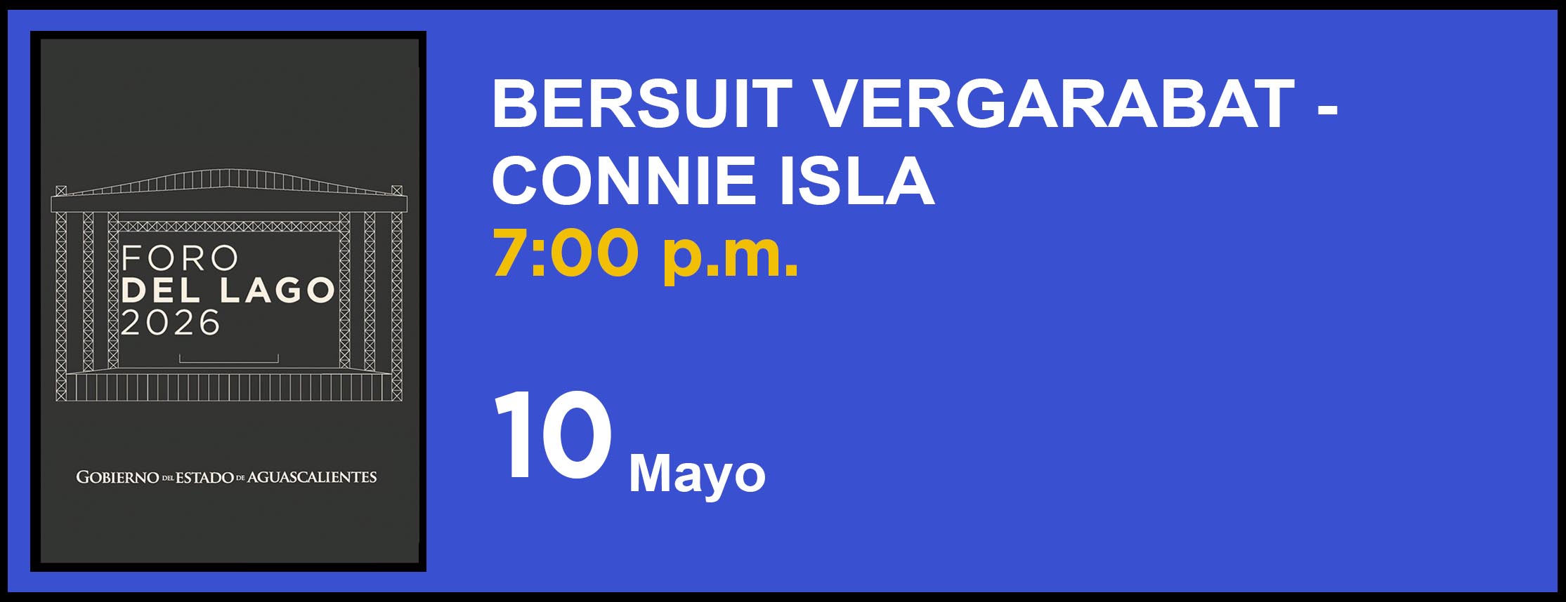 BERSUIT VERGARABAT – CONNIE ISLA