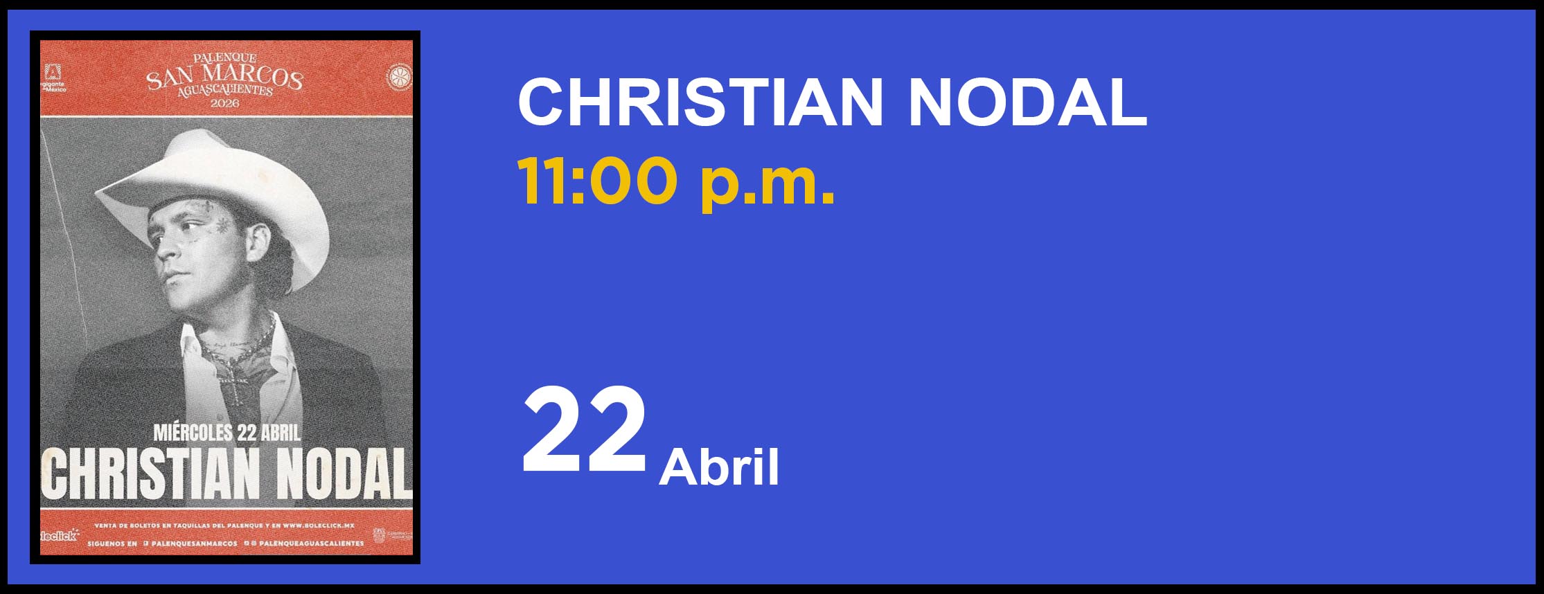 CHRISTIAN NODAL