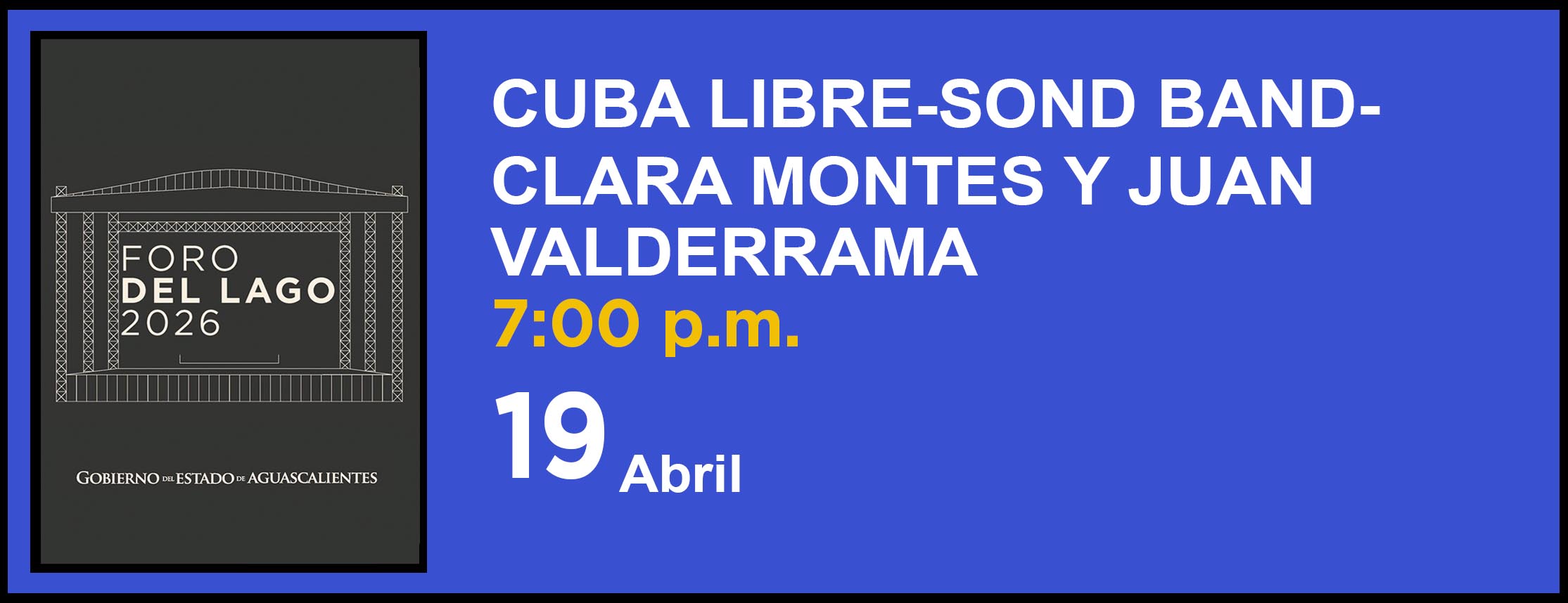 CUBA LIBRE-SOND BAND-CLARA MONTES Y JUAN VALDERRAMA