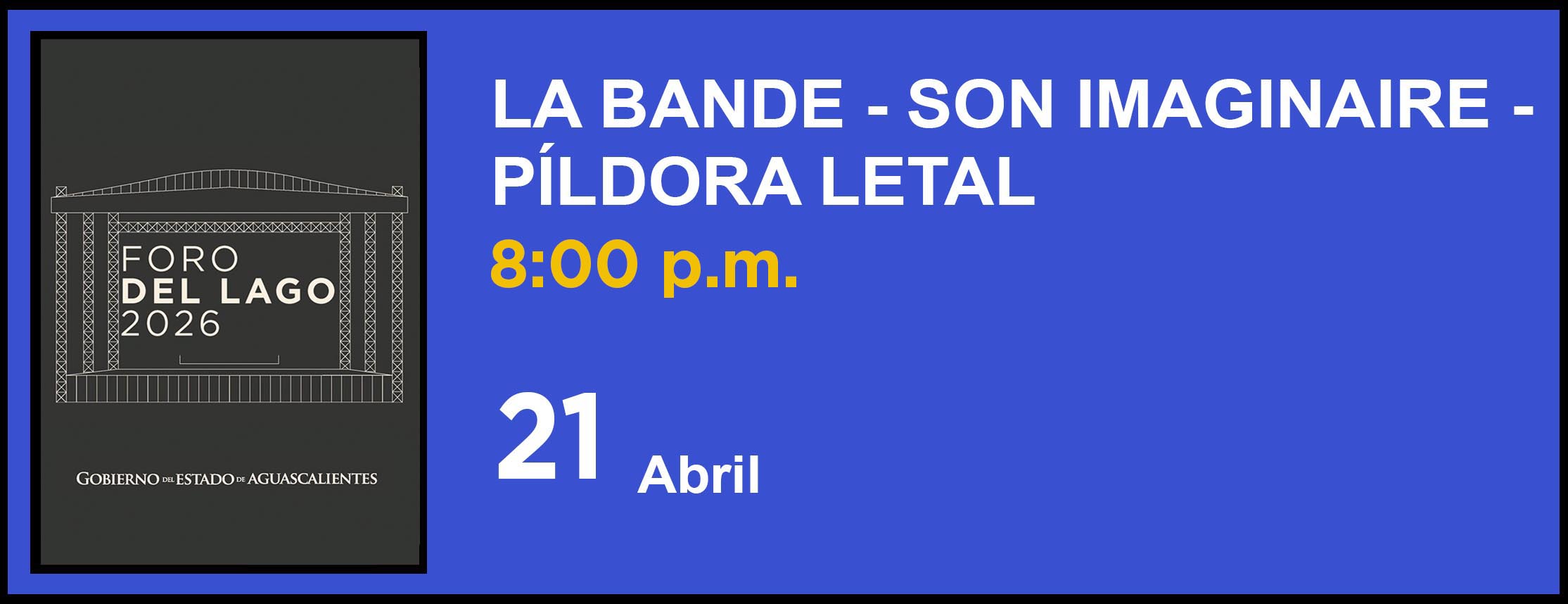 LA BANDE-SON IMAGINAIRE-PILDORA LETAL