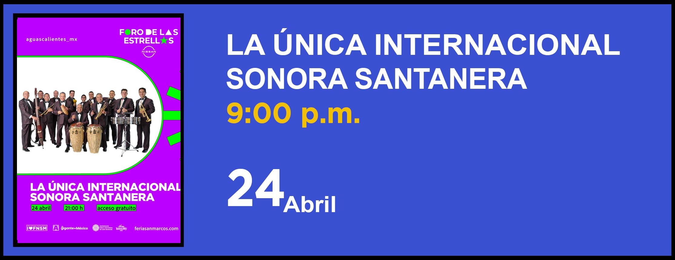 LA ÚNICA INTERNACIONAL SONORA SANTANERA