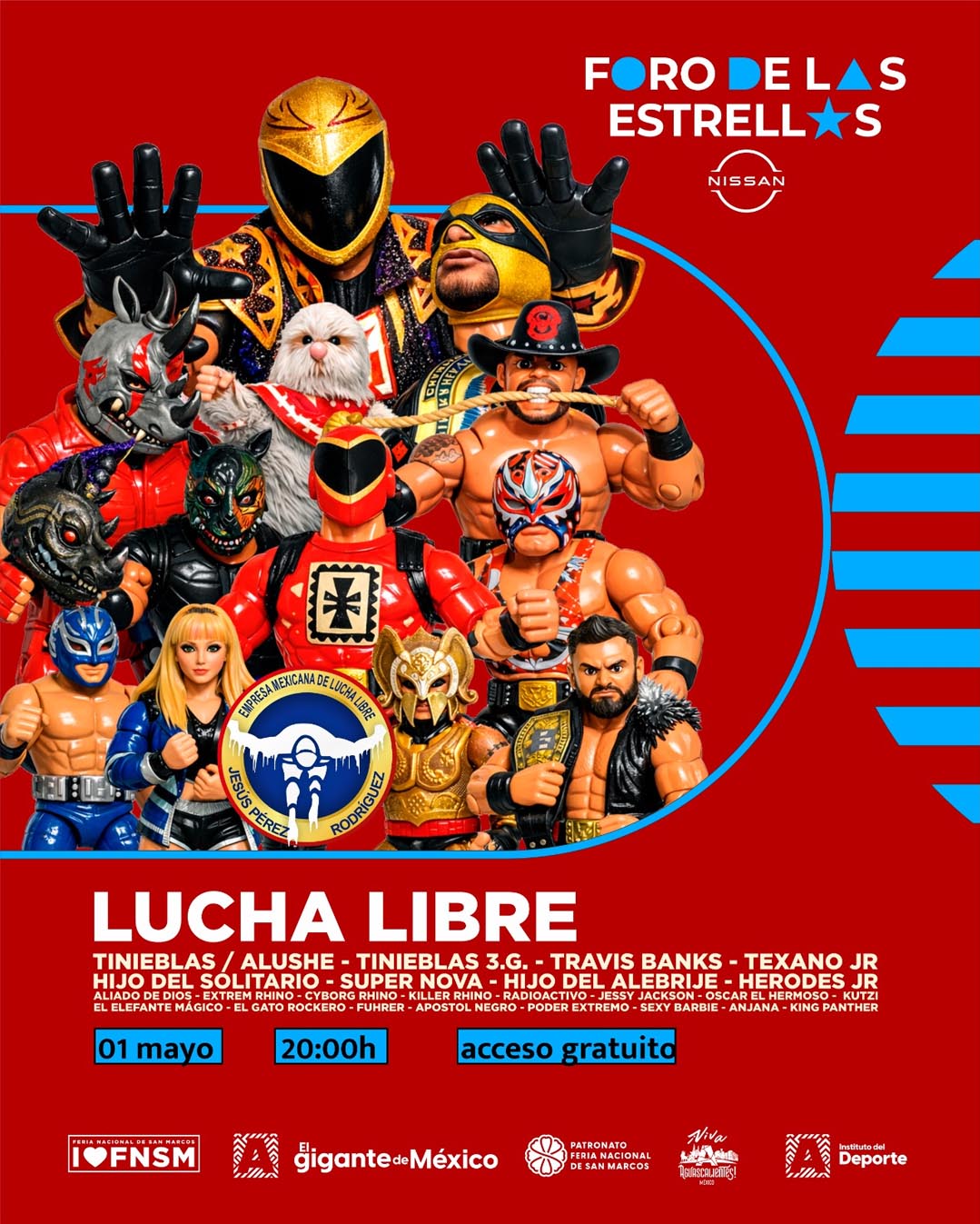 FUNCIÓN DE LUCHA LIBRE
