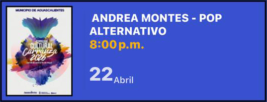 ANDREA MONTES – POP ALTERNATIVO