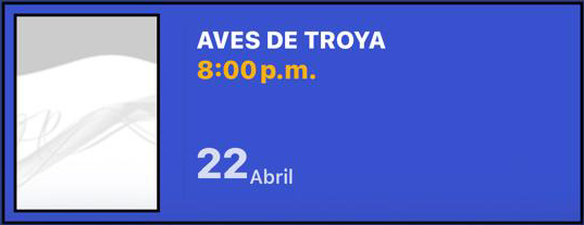 AVES DE TROYA