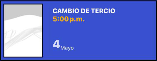 CAMBIO DE TERCIO