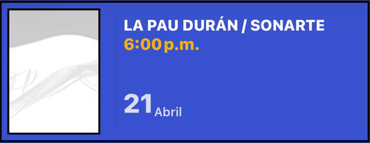 LA PAU DURÁN / SONARTE