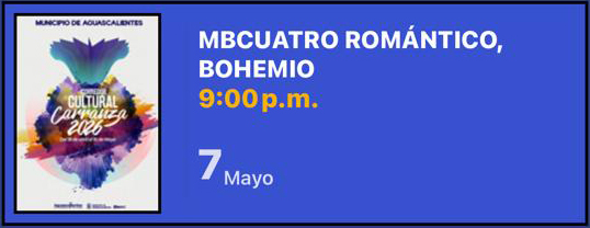 MBCUATRO, ROMÁNTICO Y BOHEMIO