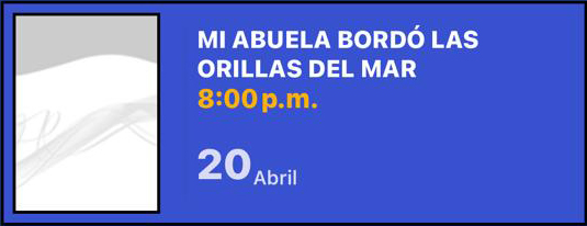 MI ABUELA BORDÓ LAS ORDILLAS DEL MAR